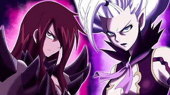 Anime - Fairy Tail Erza Scarlet Elza Scarlet (Fairy Tail) Mirajane Strauss HD wallpaper