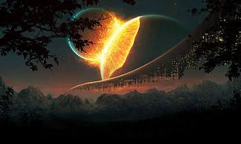 Sciene Fiction, digital-universe HD wallpaper