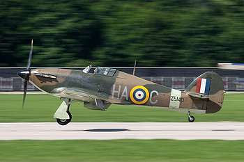 Hurricane Day 1, aircraft, hurricane, raf, wwii, plane, hawker HD wallpaper