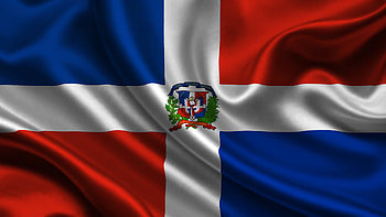 Flag, Dominican Republic HD wallpaper