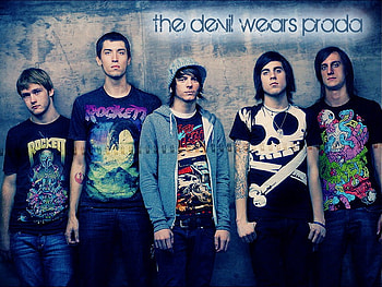 The devil wears prada(band), metal, christian, hardcore, band HD wallpaper