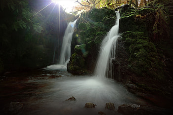 Venford Falls , waterfall, nature HD wallpaper