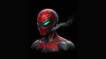 Supreme Spiderman , spiderman, superheroes, artstation, dark, black HD wallpaper