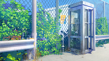 Anime, Tele Booth HD wallpaper