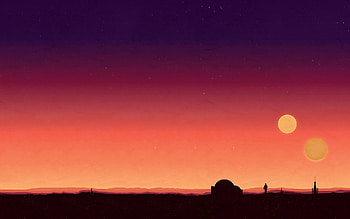 Star Wars Vector Art by Max Melzer HD wallpaper