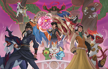 Epic Pokémon Battle Royale | Video Game, video game, Pokemon HD wallpaper