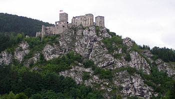Strečno Castle in Slovakia, slovakia, castle HD wallpaper