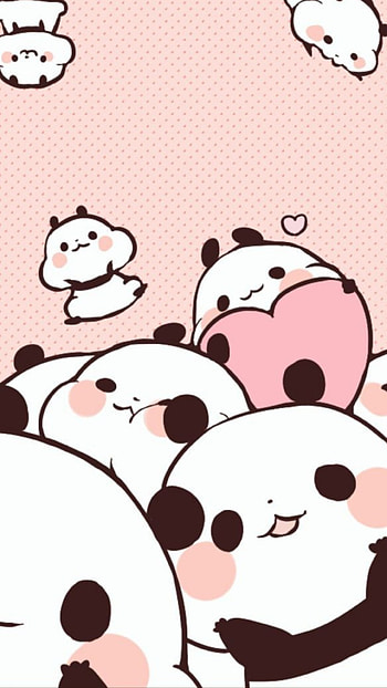 Panditastiernos, pandas, bonito, tierno HD phone wallpaper