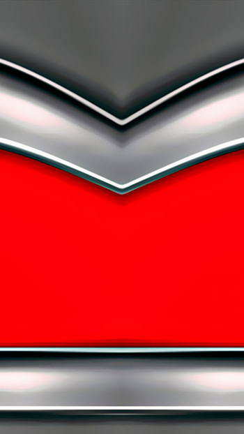 Silver red geometric, digital, new, amoled, samsung, material, neon, shapes, design, abstract, galaxy HD phone wallpaper