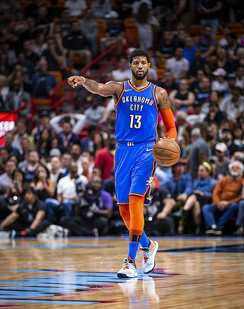 Paul George, Thunder , Team loyalty, Sporting excellence HD phone wallpaper