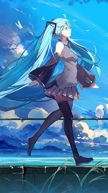Hatsune Miku, Anime , Ryan Walker's upload HD phone wallpaper