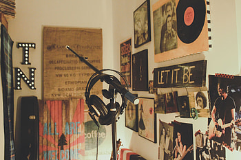 Music, Heads, Room, Micro, Musical Equipment HD wallpaper