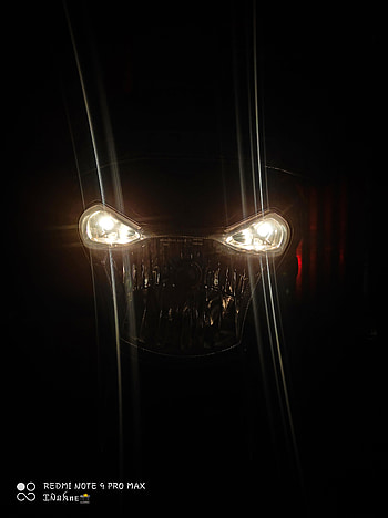 Dark bike, headlamp, midnight, bajaj HD phone wallpaper