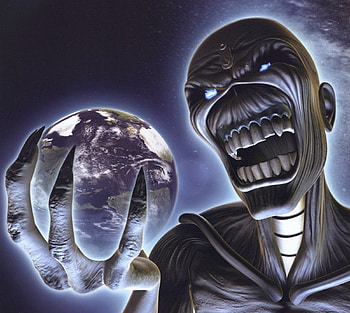 Eddie The Head, eddie, music, maiden, iron, band HD wallpaper