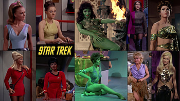 Women of The Original Star Trek Television Series, Uhura, Star Trek, Rand, Vina, Drea HD wallpaper