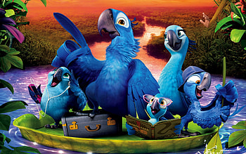 Rio 2 Family, Rio, 2, , Family HD wallpaper