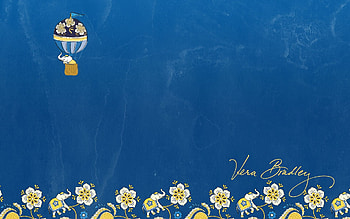 Vera Bradley in Ellie Blue HD wallpaper