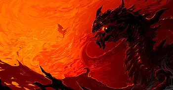 Artwork Dragon Fire, dragon, artwork, artist, digital-art HD wallpaper