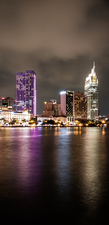 Ho Chi Minh City, Urban development, Architectural marvels, Bustling metropolis HD phone wallpaper
