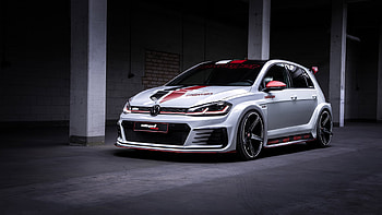 Oettinger Volkswagen Golf GTI TCR Germany Street 2019 2 HD wallpaper