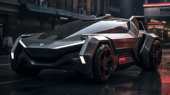 Futuristic Tesla Concept Vehicle, vehicle, Tesla HD wallpaper