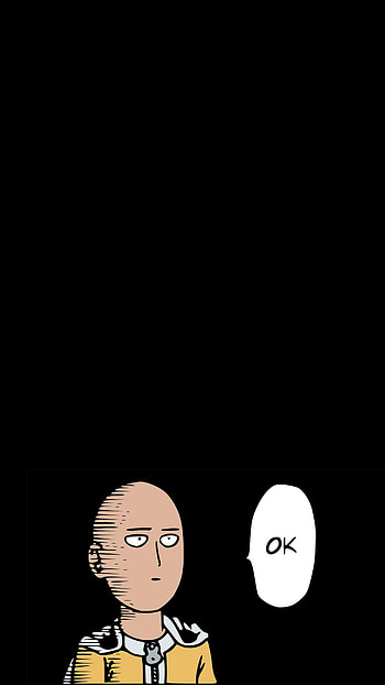 Saitama ok, saitama, onepunchman HD phone wallpaper