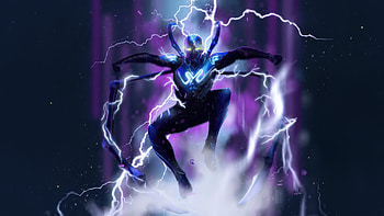 Blue Beetle Endless Resolve, blue-beetle, superheroes, artist, artwork, digital-art HD wallpaper