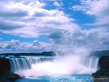 Landscape, Waterfalls HD wallpaper