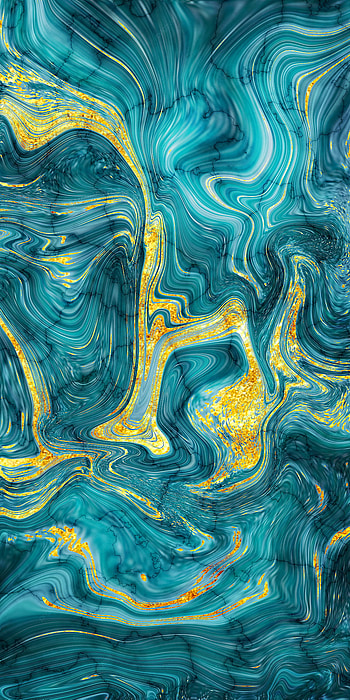 Dark Blue Liquid Gold Marble Abstract Texture Background, Floor Tile, Mobile , Marble Background for, Dark Green and Gold HD phone wallpaper
