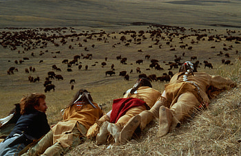 Dances with Wolves, Kevin Costner, Graham Greene, Western epic HD wallpaper