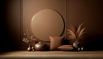 Brown Aesthetic - Modern Minimalist Style, brown aesthetic, home decor, modern design, wall art HD wallpaper