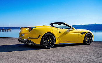 2015 Novitec Rosso California T Ferrari, ferrari, 2015, yellow, cars HD wallpaper