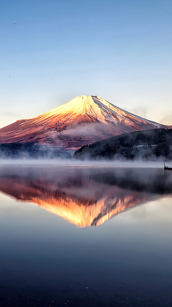 Mount Fuji, Travels, Bergseelandschaft, Telefon HD phone wallpaper