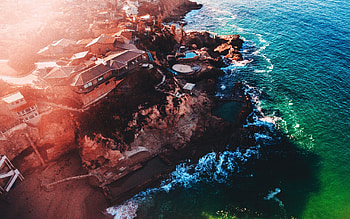 Laguna Beach, Beautiful sunset, United States beach HD wallpaper