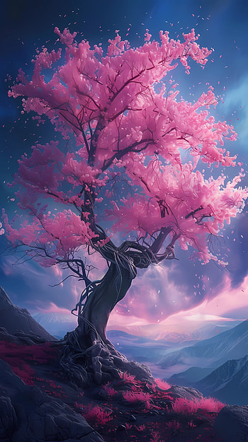 Sakura fantasy, sakura, fantasy HD phone wallpaper