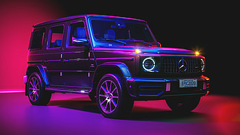 Mercedes Benz G 63 Black, mercedes-benz, cars, behance HD wallpaper