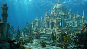 Atlantean Palace —, Coral Reef HD wallpaper