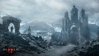 Diablo IV: Frostbound Citadel — Quad, video game, Diablo IV HD wallpaper