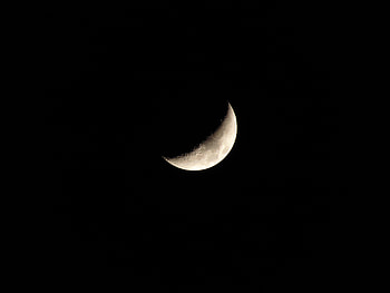 Universe, Night, Moon, Month HD wallpaper