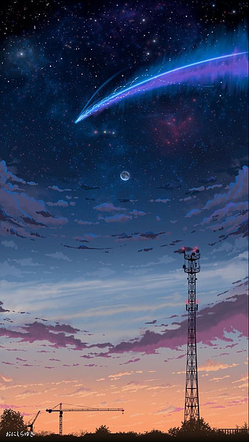 KIMI NO NAWA (YOUR NAME) ideas. your name anime, kimi no na wa , nawa HD phone wallpaper
