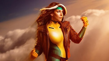 Rogue X Men Cosplay Girl , rogue, superheroes, x-men, cosplay HD wallpaper
