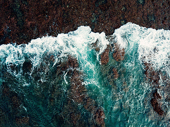 Nature, Sea, Shore, Bank, Surf HD wallpaper