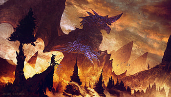 Dragon Token, fantasy, dragon HD wallpaper