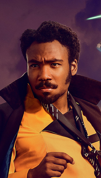 Lando Calrissian, Solo: A Star Wars Story, Donald Glover, Movie HD phone wallpaper