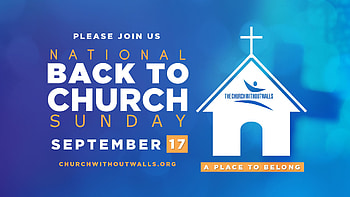 Come Back to Church with us! An overload of summer activities can often interrupt your Sunday worship, Bible Study, and ministry work. HD wallpaper