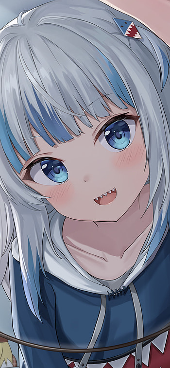 Hololive Gawr Gura & Watson Amelia Anime Vtuber , hololive, Gawr Gura, Anime, Virtual Youtuber HD phone wallpaper