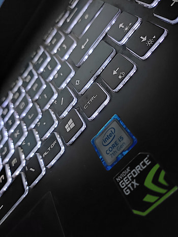 Gaming laptop, msi, dark, lights HD phone wallpaper