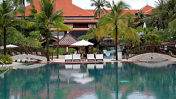 Ubud Hanging Gardens, Award-winning resort, Tropical paradise, Exquisite pools HD wallpaper