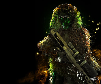 Marines, Sniper, Military HD wallpaper