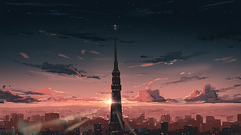 Tokyo City Building , artist, artwork, digital-art, buildings HD wallpaper